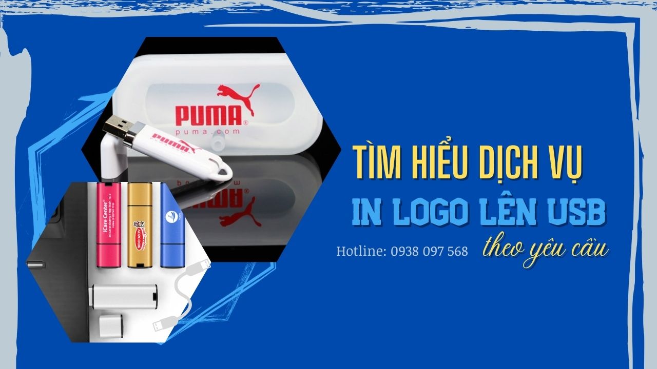 Nhận In Logo Lên USB Theo Yêu Cầu