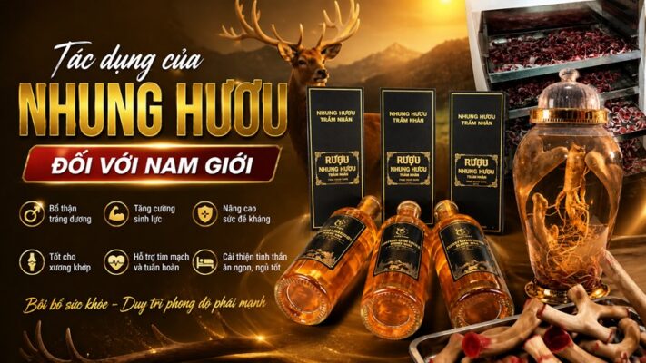 7 tác dụng của nhung hươu đối với nam giới